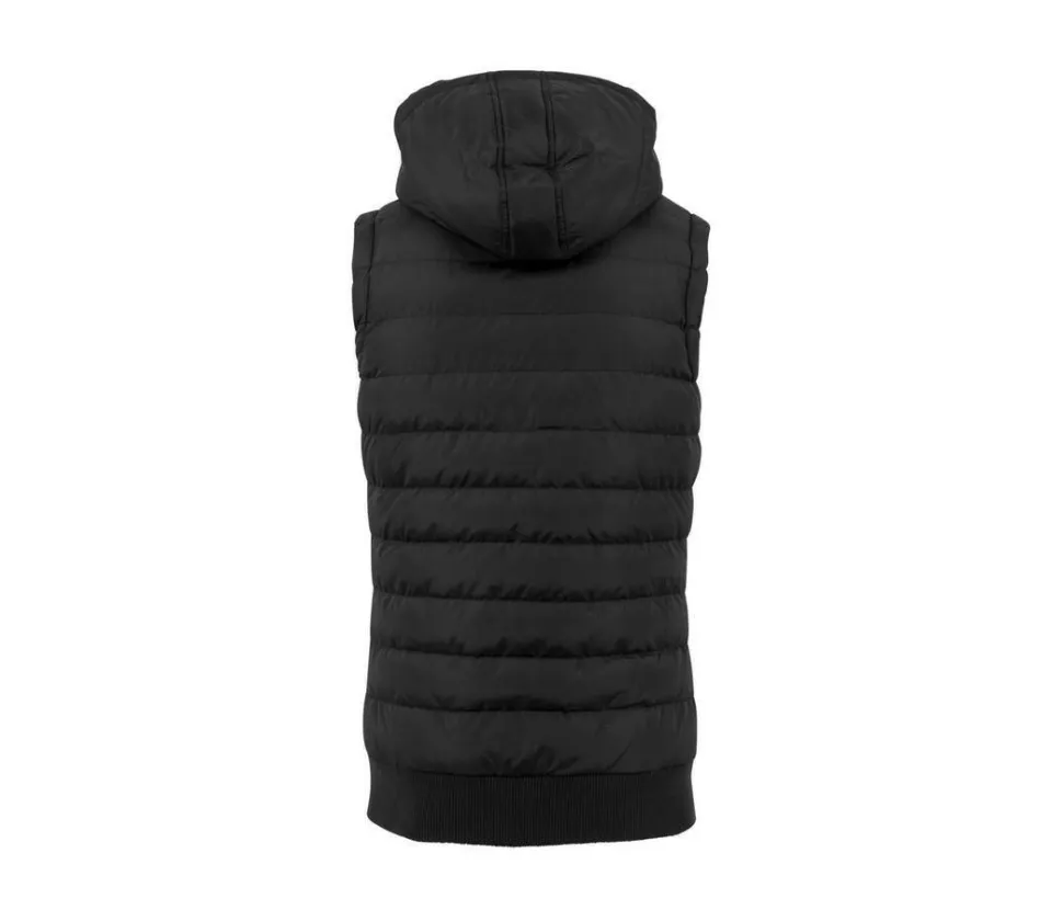 BUILD YOUR BRAND BY046 - Bodywarmer à capuche