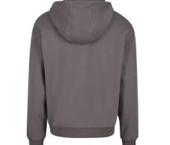 BUILD YOUR BRAND BY285 - FLUFFY ZIP HOODY