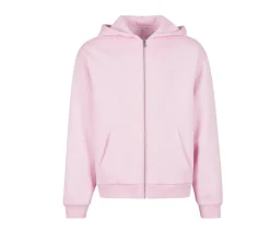 BUILD YOUR BRAND BY285 - FLUFFY ZIP HOODY