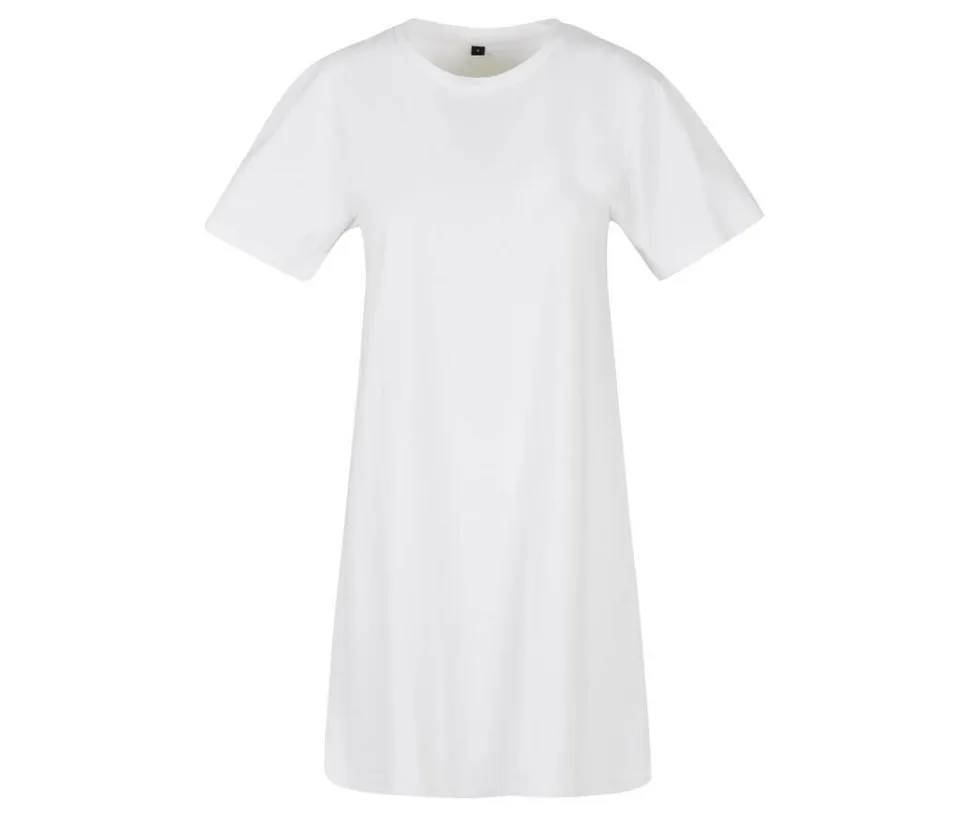 BUILD YOUR BRAND BY214 - Robe T-shirt Féminine Sportive en Coton Jersey