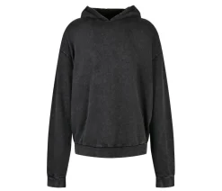 BUILD YOUR BRAND BY191 - Sweat à capuche décoloré