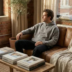 BUILD YOUR BRAND BY191 - Sweat à capuche décoloré