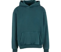 BUILD YOUR BRAND BY294 - Sweat à capuche lourd délavé