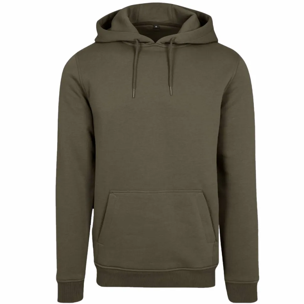 BUILD YOUR BRAND BY011 - Sweat à Capuche Confort et Chaleur Sans Étiquette