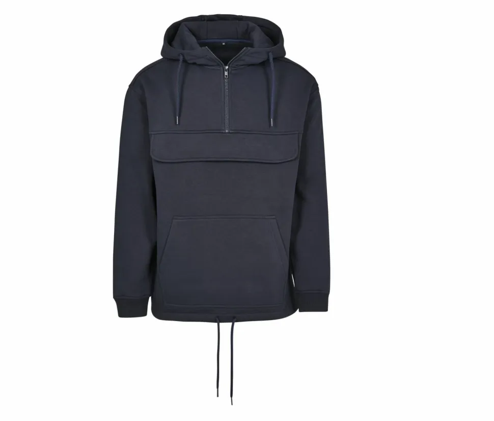 Build Your Brand BY098 - Sweat Homme À Capuche Col Zippé