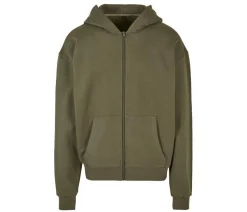 BUILD YOUR BRAND BY192 - Sweat zippé à capuche très lourd