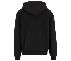 BUILD YOUR BRAND BY295 - Sweat capuche zippé lourd délavé