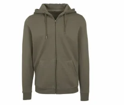 BUILD YOUR BRAND BY012 - Sweat zippé capuche lourd