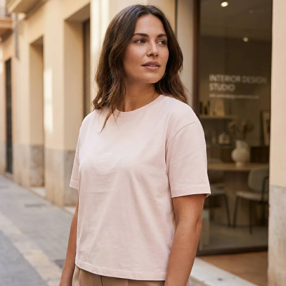 BUILD YOUR BRAND BY211 - Tee-shirt oversize femme