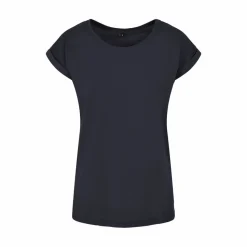 BUILD YOUR BRAND BY021 - T-shirt Femme Élégance Coton Léger