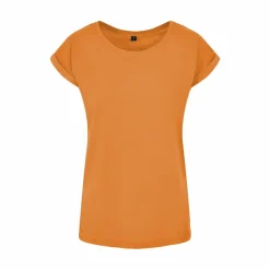 BUILD YOUR BRAND BY021 - T-shirt Femme Élégance Coton Léger
