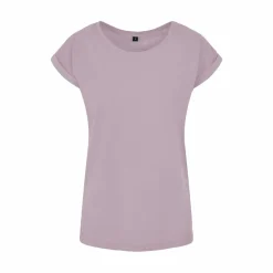 BUILD YOUR BRAND BY021 - T-shirt Femme Élégance Coton Léger
