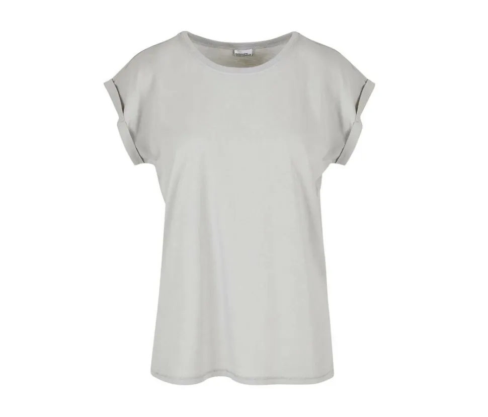 BUILD YOUR BRAND BY021 - T-shirt Femme Élégance Coton Léger