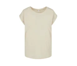BUILD YOUR BRAND BY021 - T-shirt Femme Élégance Coton Léger