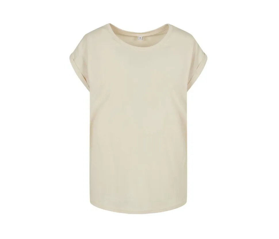 BUILD YOUR BRAND BY021 - T-shirt Femme Élégance Coton Léger