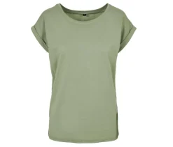 BUILD YOUR BRAND BY021 - T-shirt Femme Élégance Coton Léger