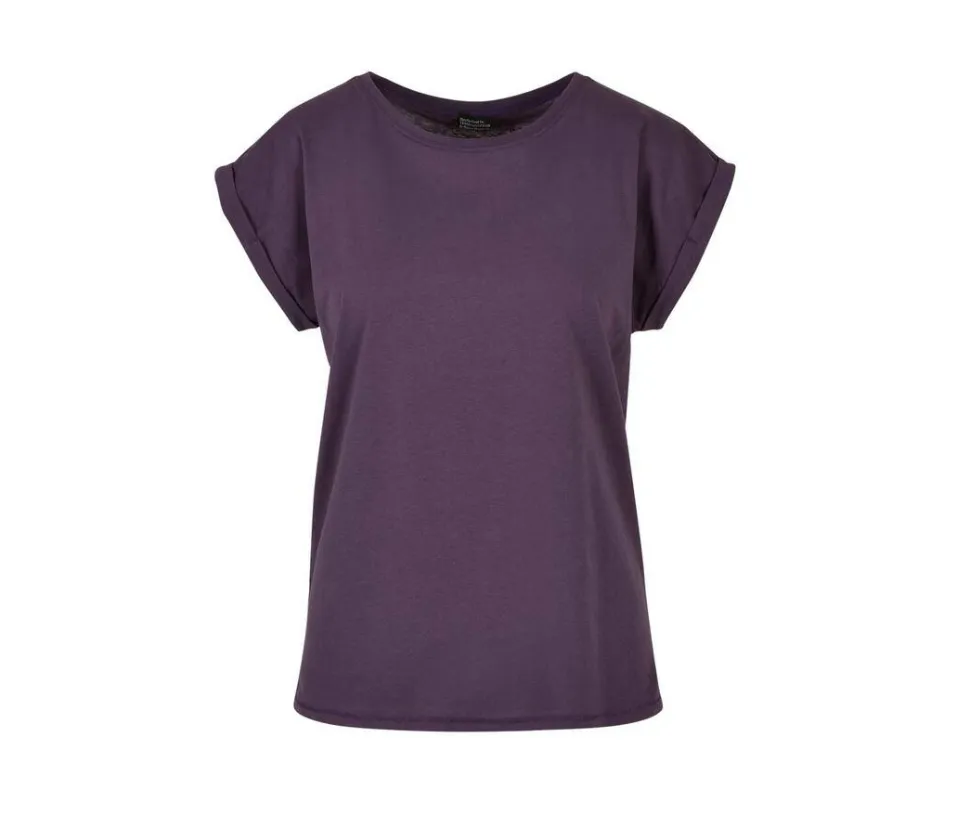 BUILD YOUR BRAND BY021 - T-shirt Femme Élégance Coton Léger