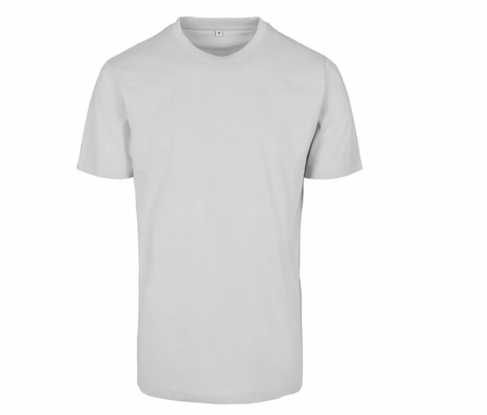 Build Your Brand BY004 - T-shirt Confortable à Col Rond en Coton