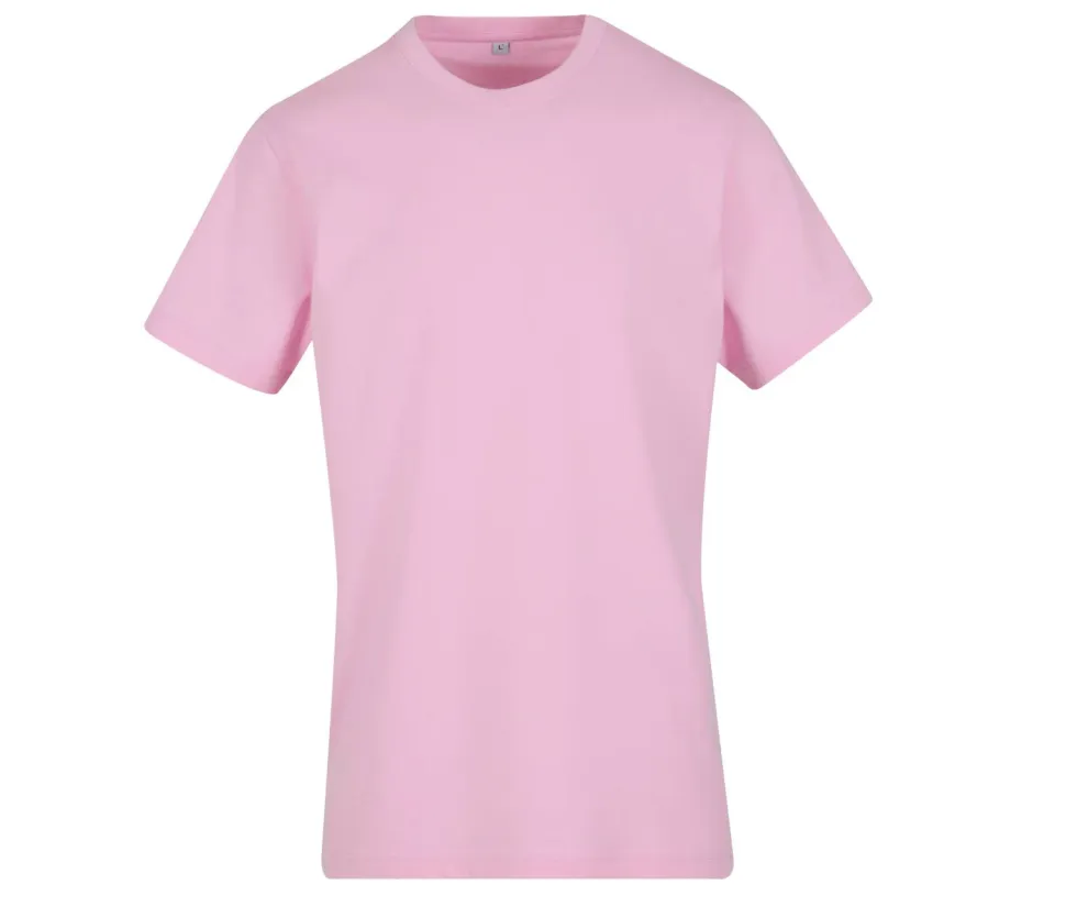 Build Your Brand BY004 - T-shirt Confortable à Col Rond en Coton