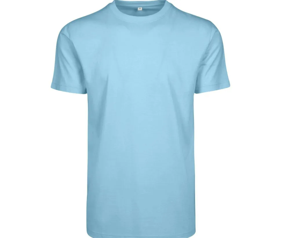 Build Your Brand BY004 - T-shirt Confortable à Col Rond en Coton