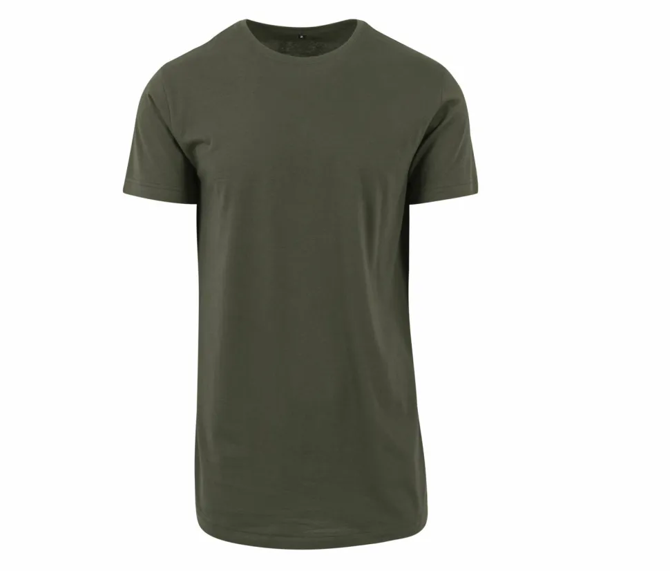 BUILD YOUR BRAND BY028 - T-shirt Long Confort Urbain Homme