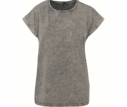 BUILD YOUR BRAND BY053 - T-shirt femme délavé