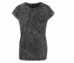 BUILD YOUR BRAND BY053 - T-shirt femme délavé
