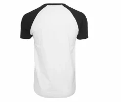 BUILD YOUR BRAND BY007 - T-shirt Baseball Confort et Style Moderne