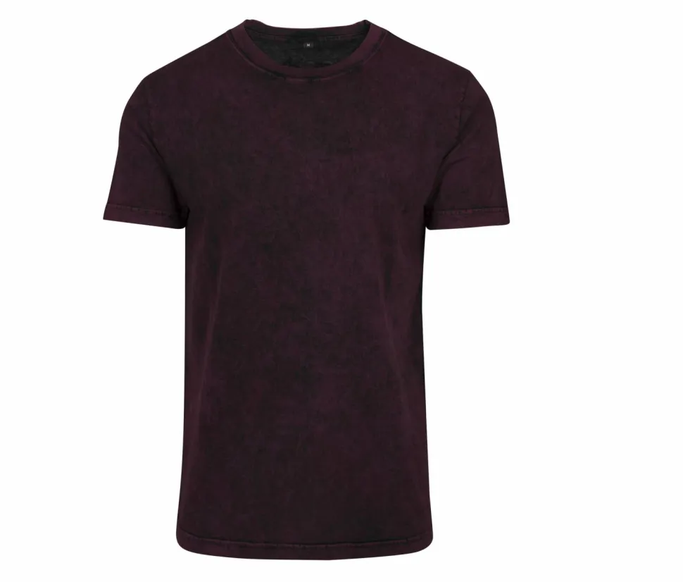 BUILD YOUR BRAND BY070 - T-shirt homme délavé