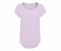 BUILD YOUR BRAND BY036 - T-shirt femme au dos rallongé