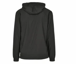 BUILD YOUR BRAND BY096 - Veste Homme Demi-Saison à Zip et Capuche