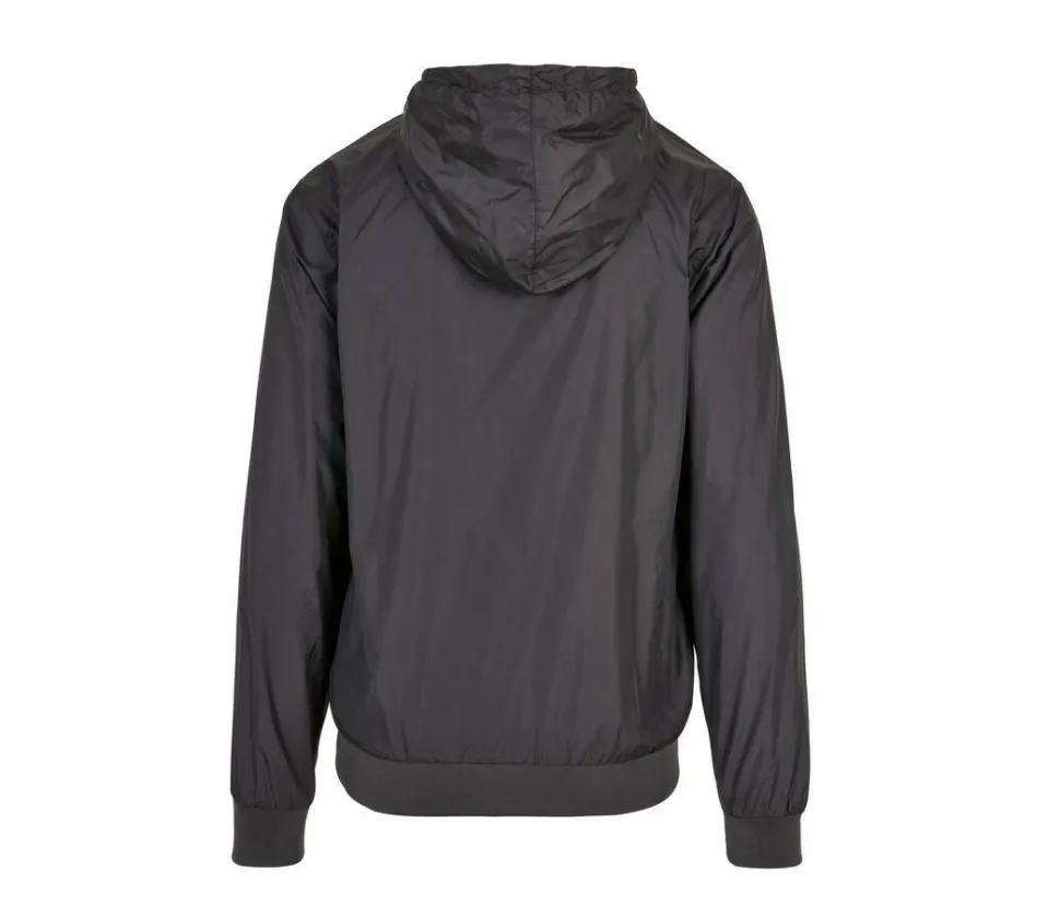 BUILD YOUR BRAND BY016 - Veste Coupe-Vent Élégante et Fonctionnelle pour Hommes