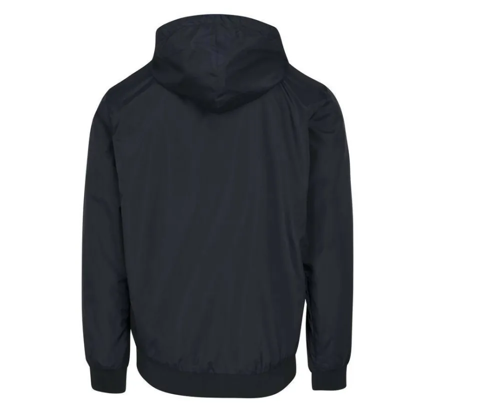 BUILD YOUR BRAND BY016 - Veste Coupe-Vent Élégante et Fonctionnelle pour Hommes