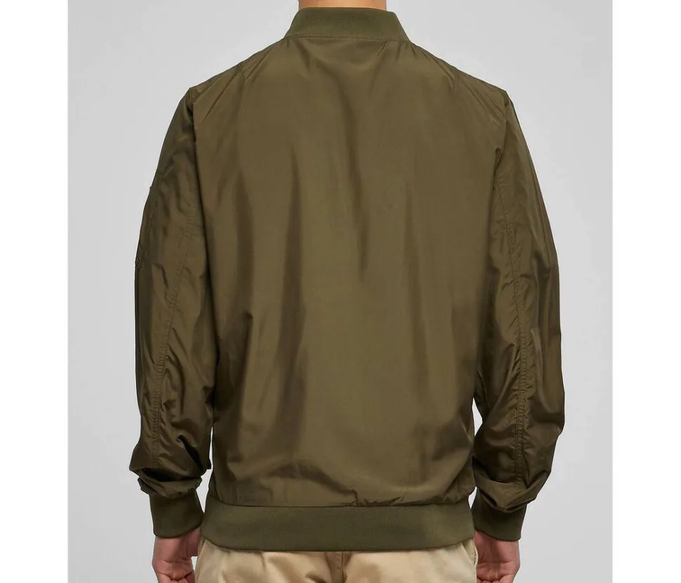 BUILD YOUR BRAND BY045 - Veste Bomber Homme Élégance et Simplicité