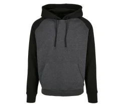 BUILD YOUR BRAND BYB005 - Sweat capuche manches et capuche contrastées