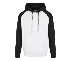 BUILD YOUR BRAND BYB005 - Sweat capuche manches et capuche contrastées