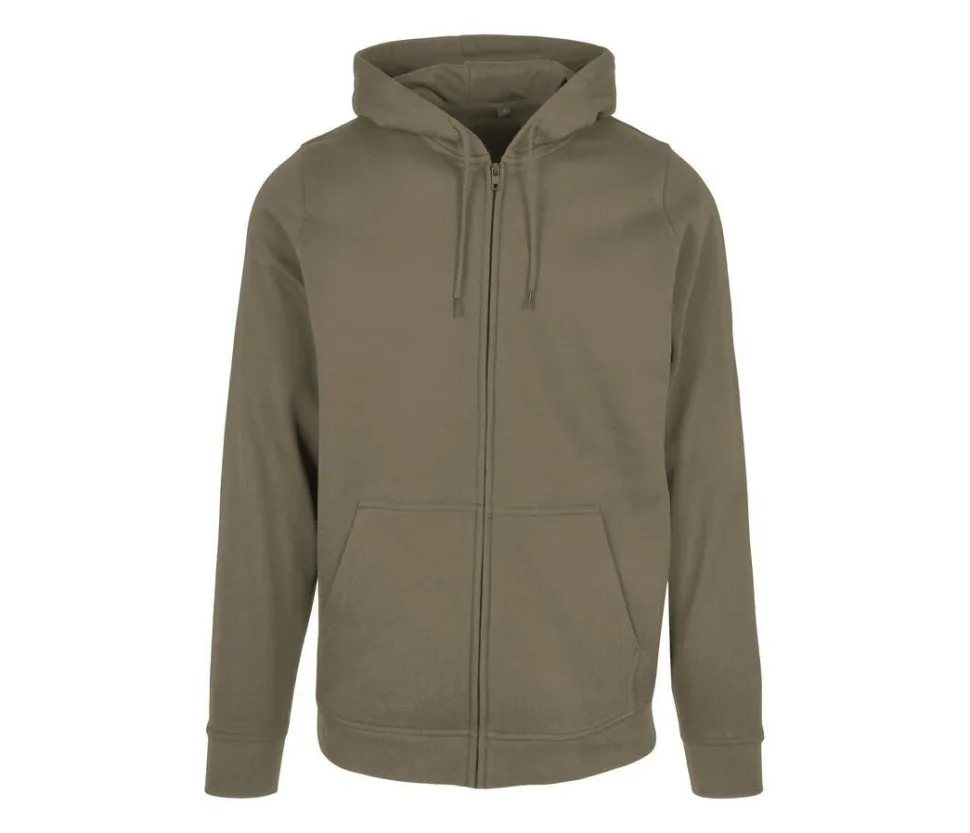 BUILD YOUR BRAND BYB008 - Sweat capuche zippé