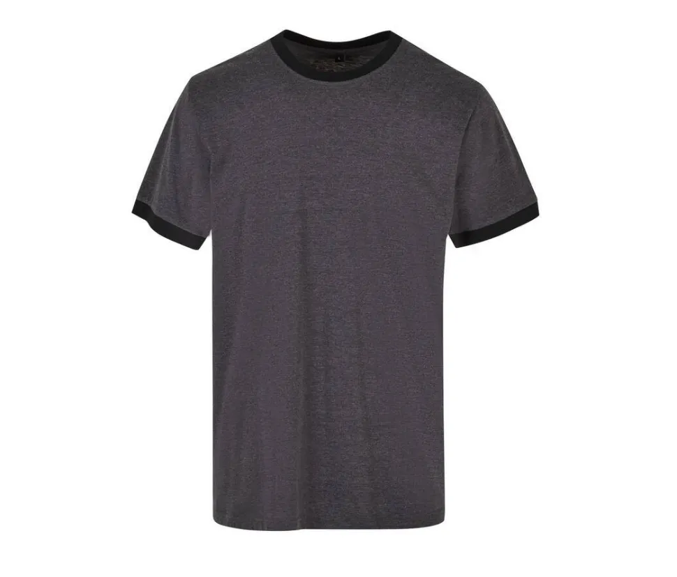 BUILD YOUR BRAND BYB022 - T-shirt Classique à Bordures Contrastées