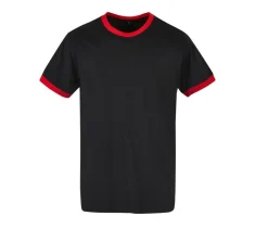 BUILD YOUR BRAND BYB022 - T-shirt Classique à Bordures Contrastées
