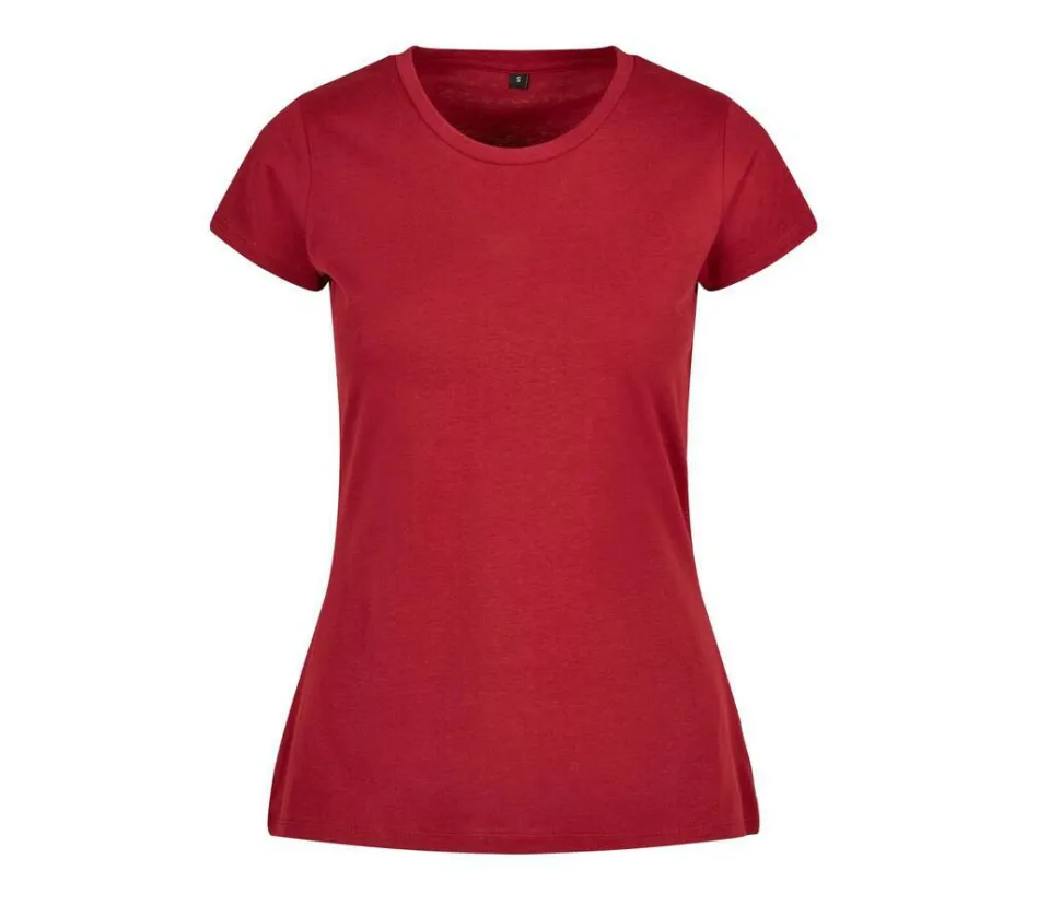 BUILD YOUR BRAND BYB012 - T-shirt Femme Confort en Coton Jersey