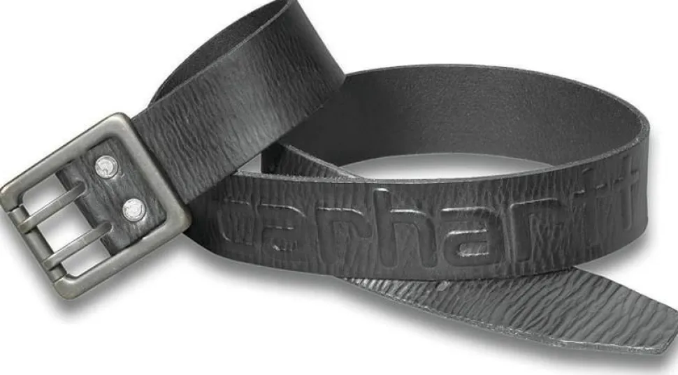 Carhartt CARA2217 - Ceinture en Cuir Bruni avec Boucle Double