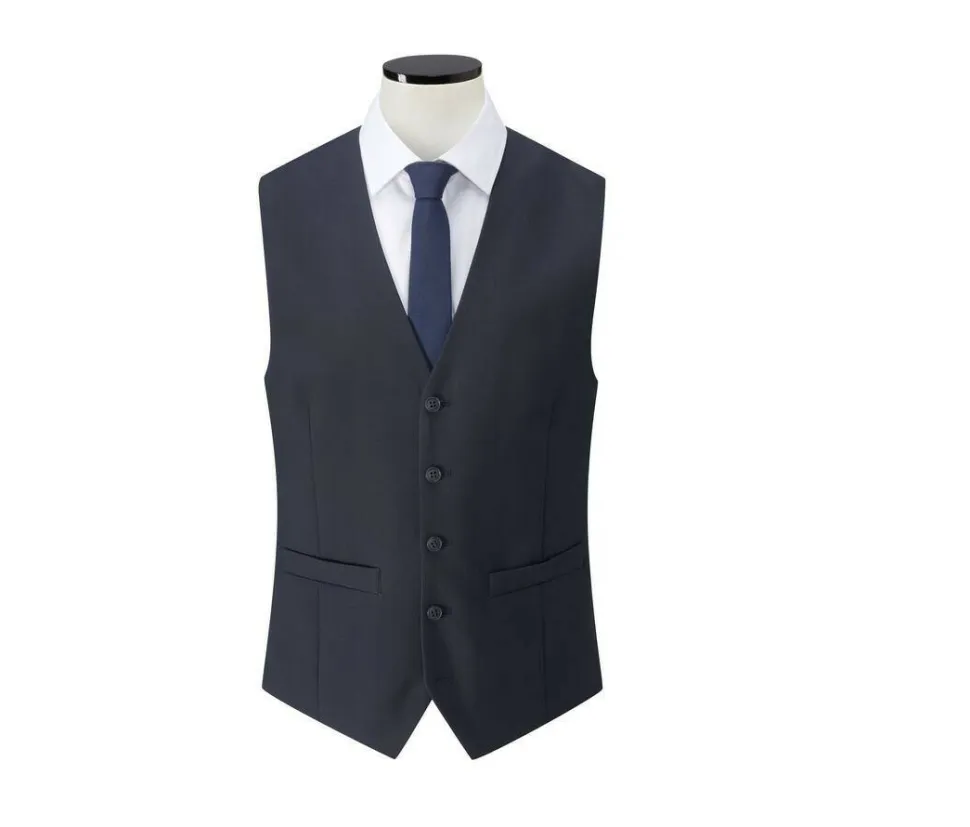 CLUBCLASS CC6004 - Gilet de costume homme Bond