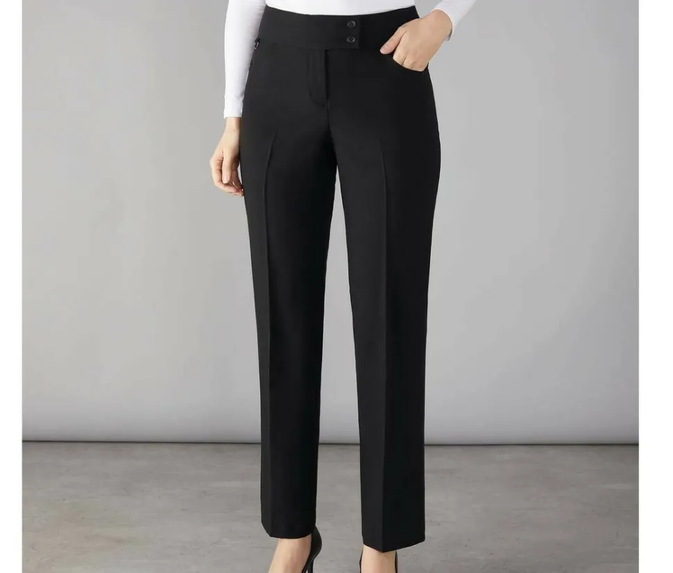 CLUBCLASS CC9006 - Pantalon de tailleur femme Ascot