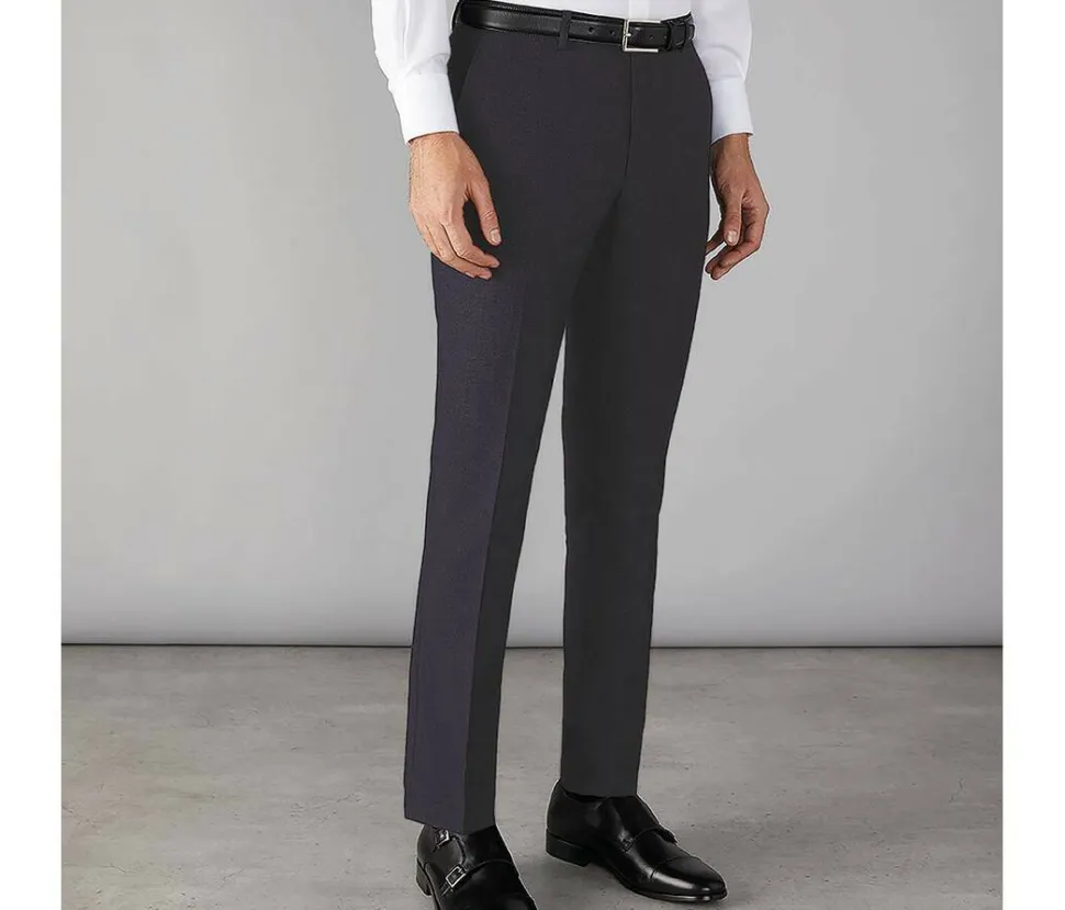 CLUBCLASS CC1003 - Pantalon de costume slim homme Edgware