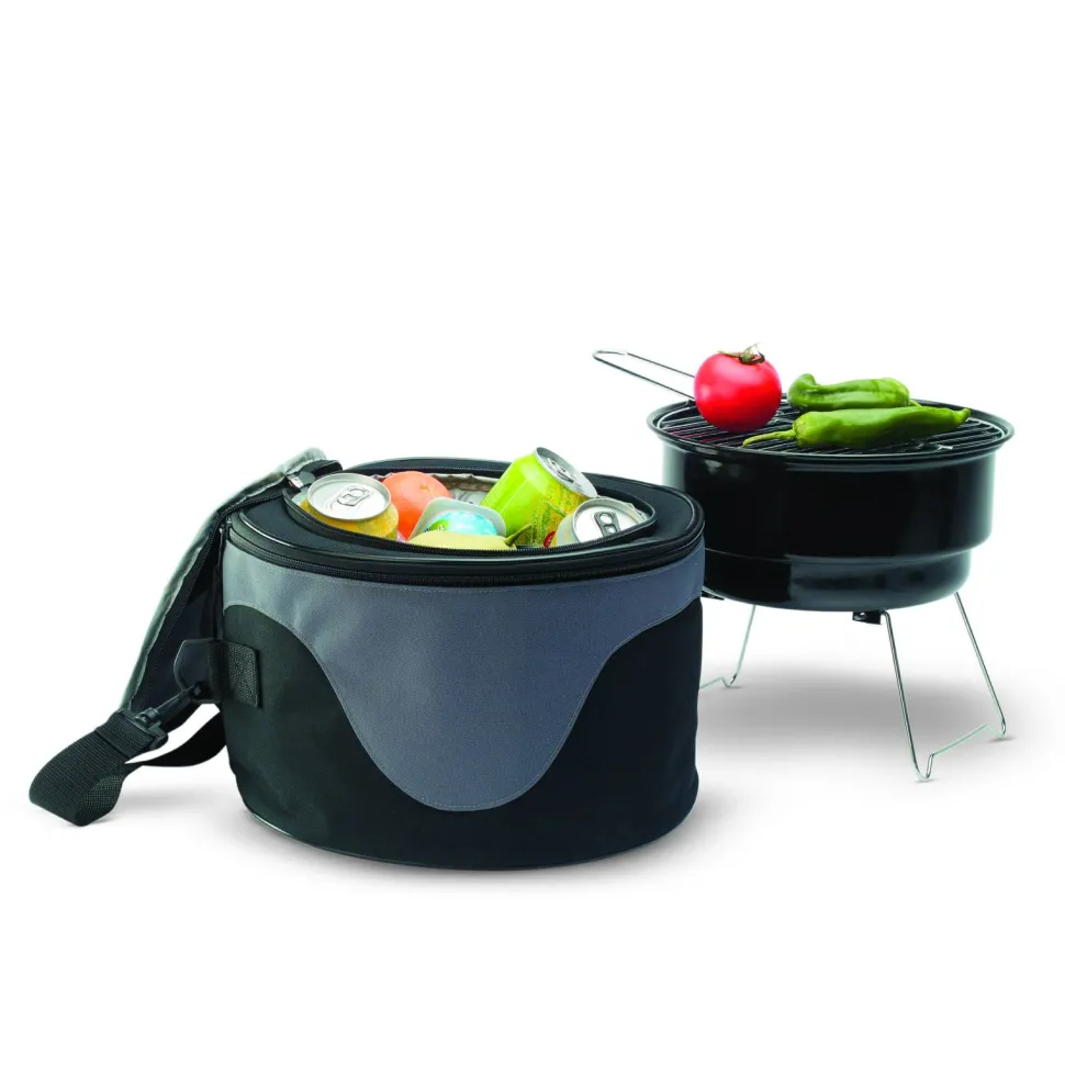 DONAU Sac Isotherme BBQ avec Barbecue Intégré - GiftRetail KC6387