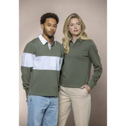 Elevate 38237 - Sweatshirt de rugbyen coton organique Clyde unisexe