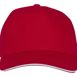 Elevate Essentials 38674 - Casquette sandwich 5 panneaux Ceto