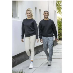 Elevate Life 38238 - Pull à col ras-du-cou Yukon unisexe en tissu interlock pour le sport
