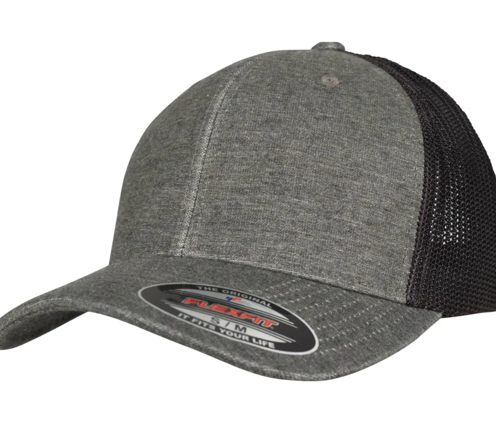 FLEXFIT F6511M - Casquette trucker chinée