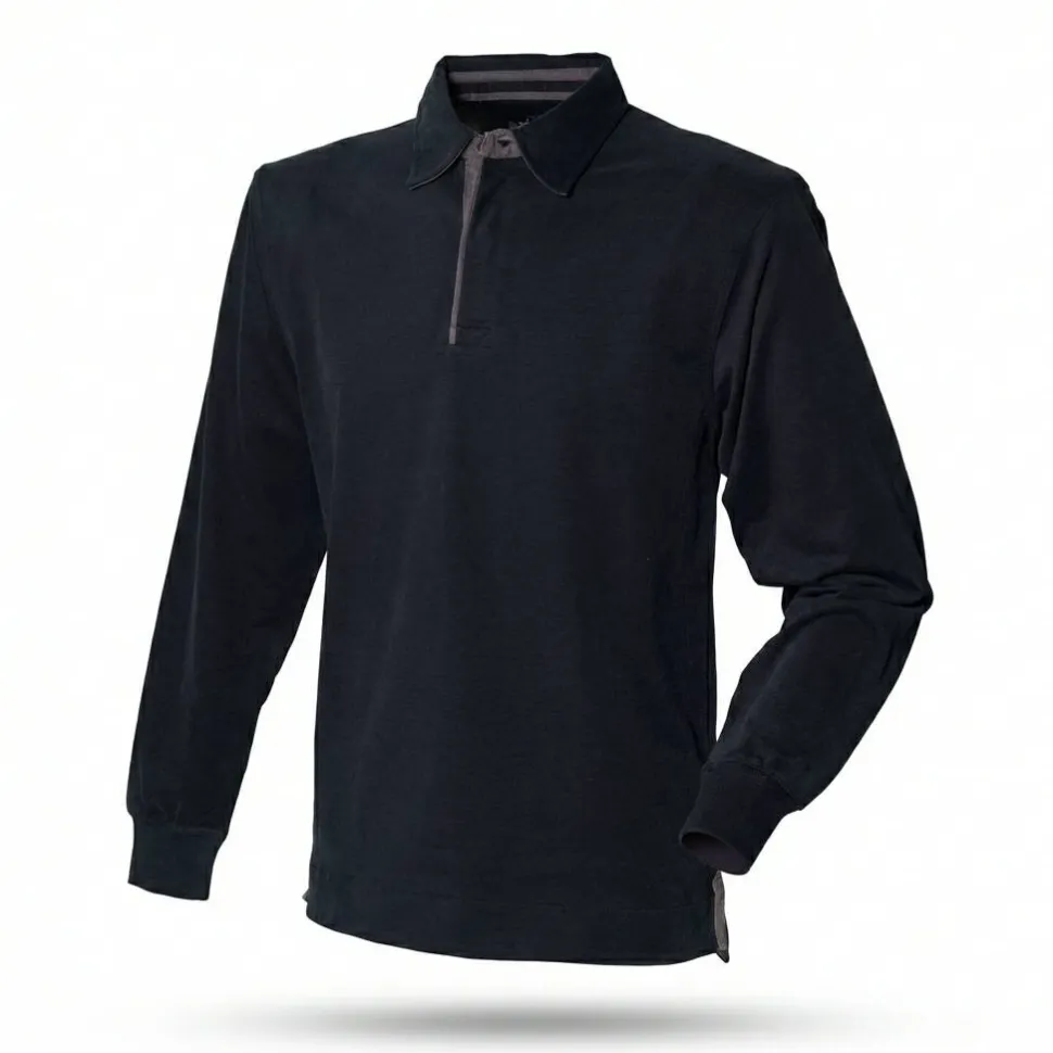 Front Row FR43 - Brushed LSL Rugby Shirt - Polo Rugby Émerisé